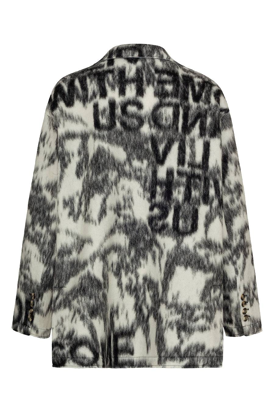 Liv Bergen Jacke Come in black/white Online Shopping