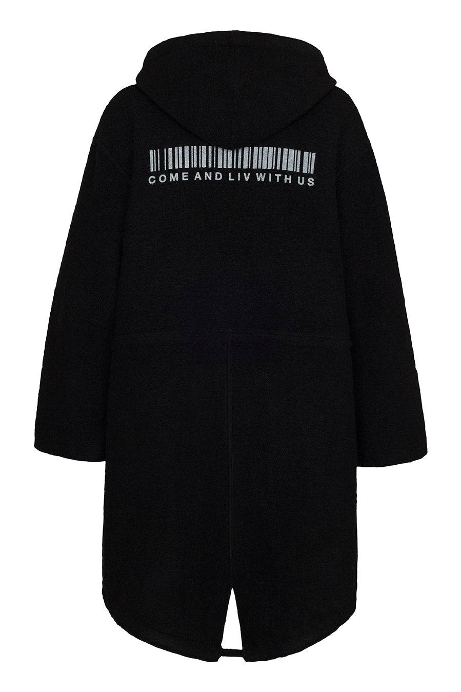 Liv Bergen Jacke Parka in black Weihnachtsangebot