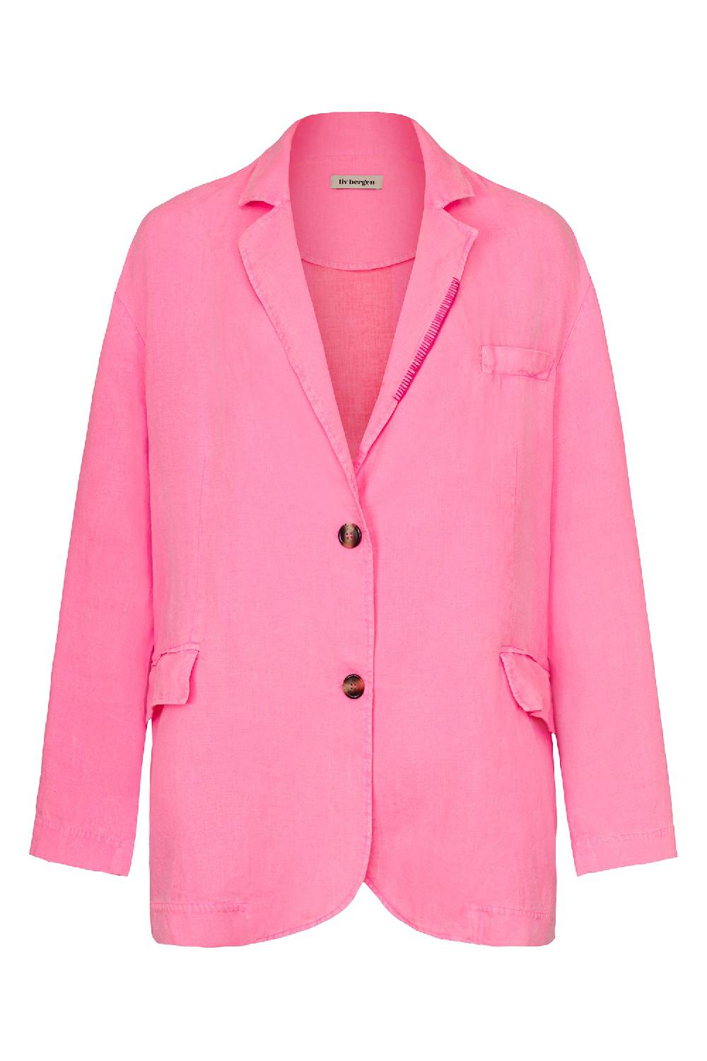 Liv Bergen Oversized Blazer HI in neon pink Valentinstagsangebot