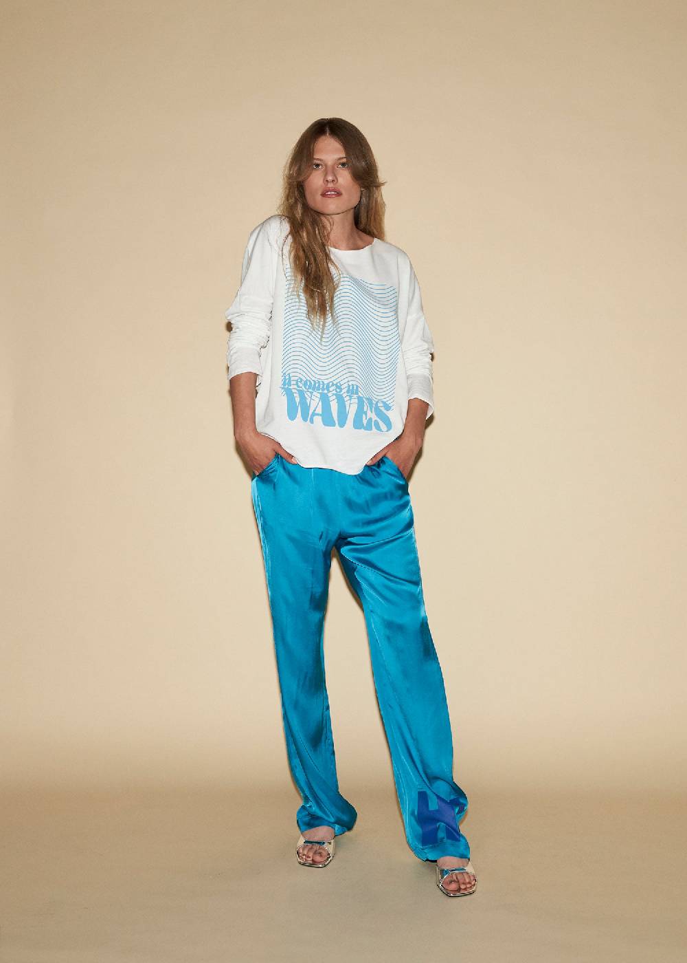 Liv Bergen Hose HI in turquoise Letzte 3 Tage