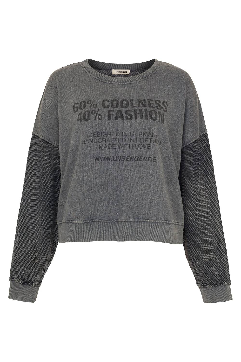 Liv Bergen Sweater Coolness & Fashion in phantom Kostenloser Versand international
