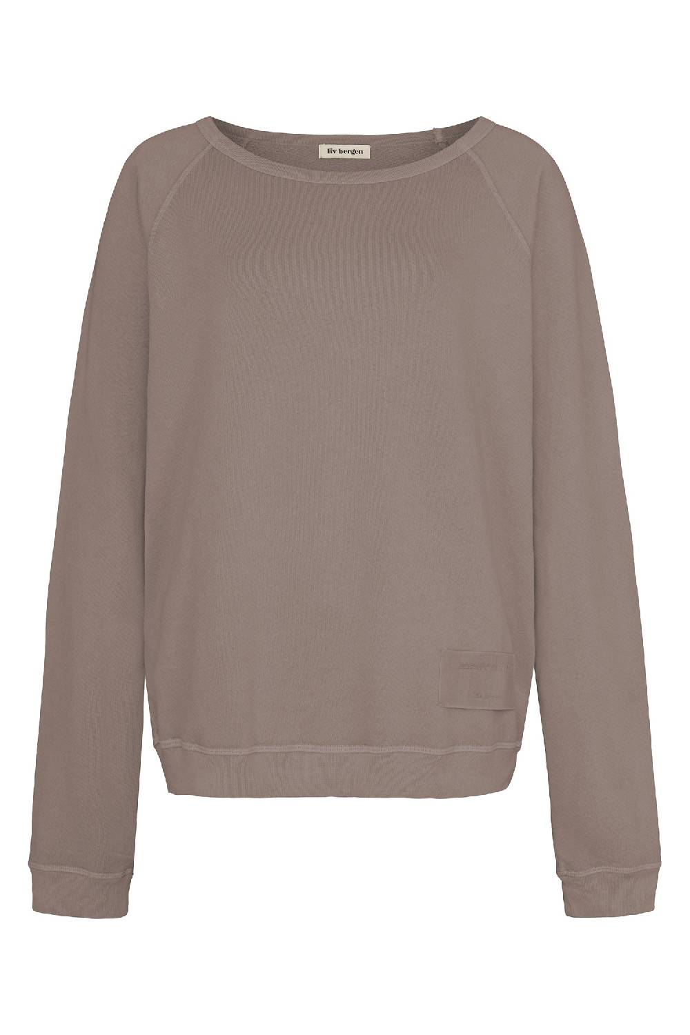 Liv Bergen Sweater Organic in walnut Günstig kaufen