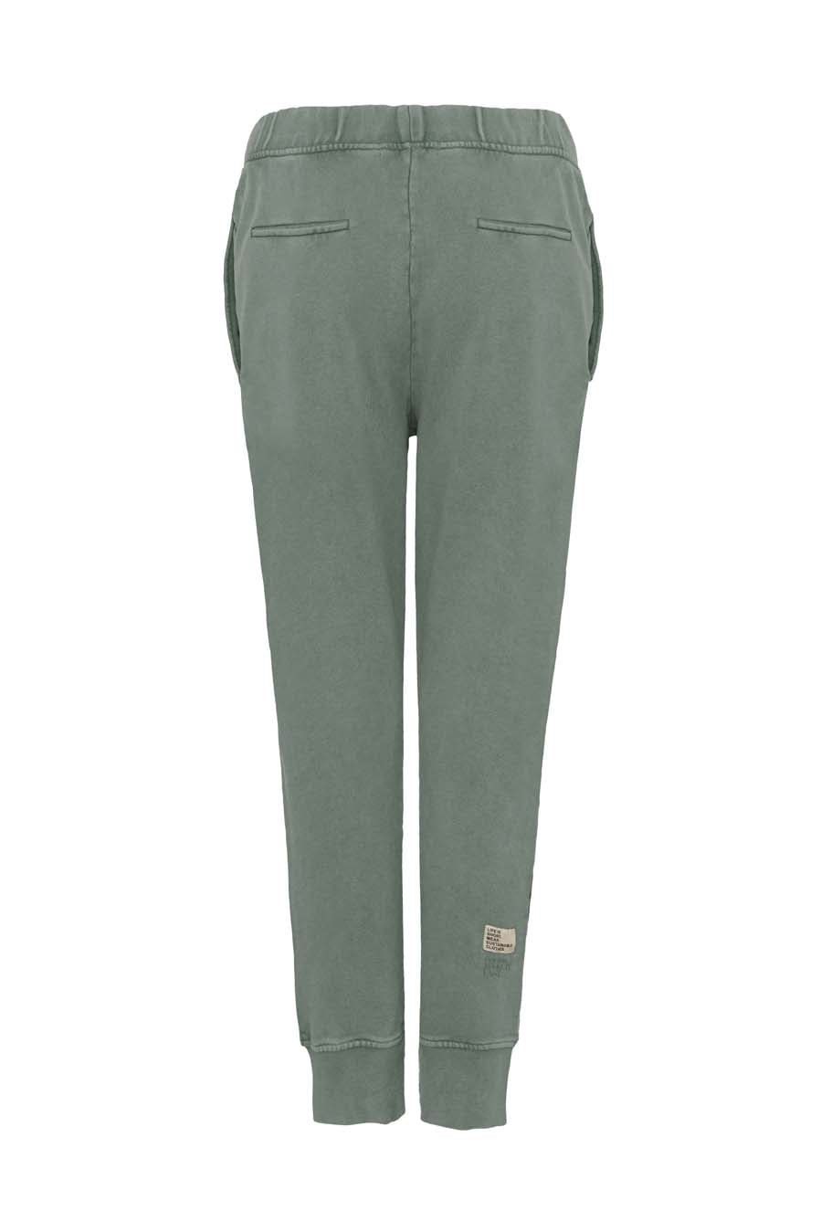 Liv Bergen Hose "100% Organic Cotton" in dusty green Lagerräumung