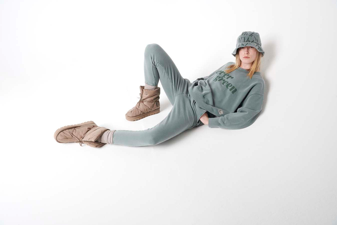 Liv Bergen Sweater evergreen in dusty green Top Angebot