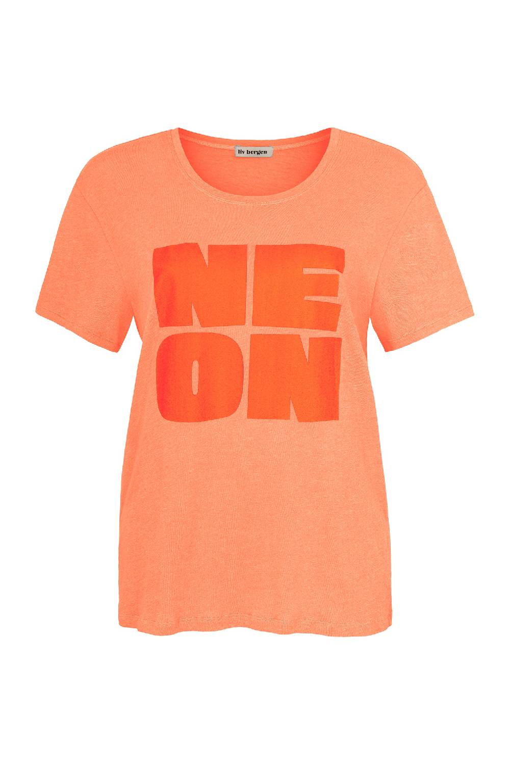 Liv Bergen T-Shirt NEON in neon orange Exklusive Angebote