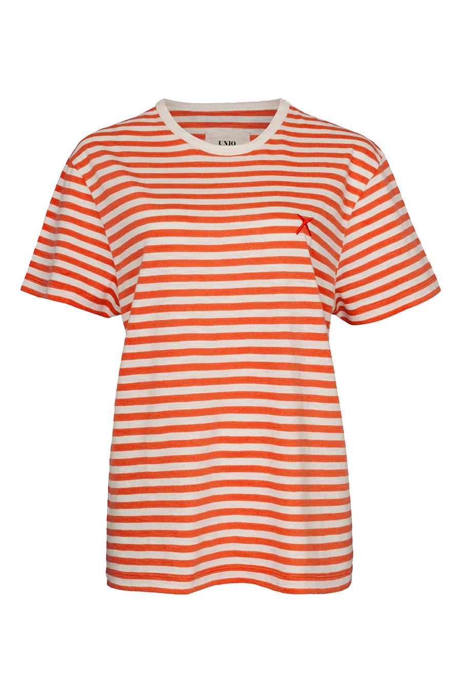 Liv Bergen T-Shirt Unisex in strong orange Neuheiten