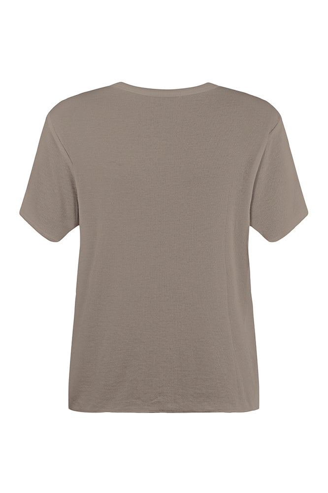 Liv Bergen T-Shirt Basics in falcon Riesige Ersparnisse