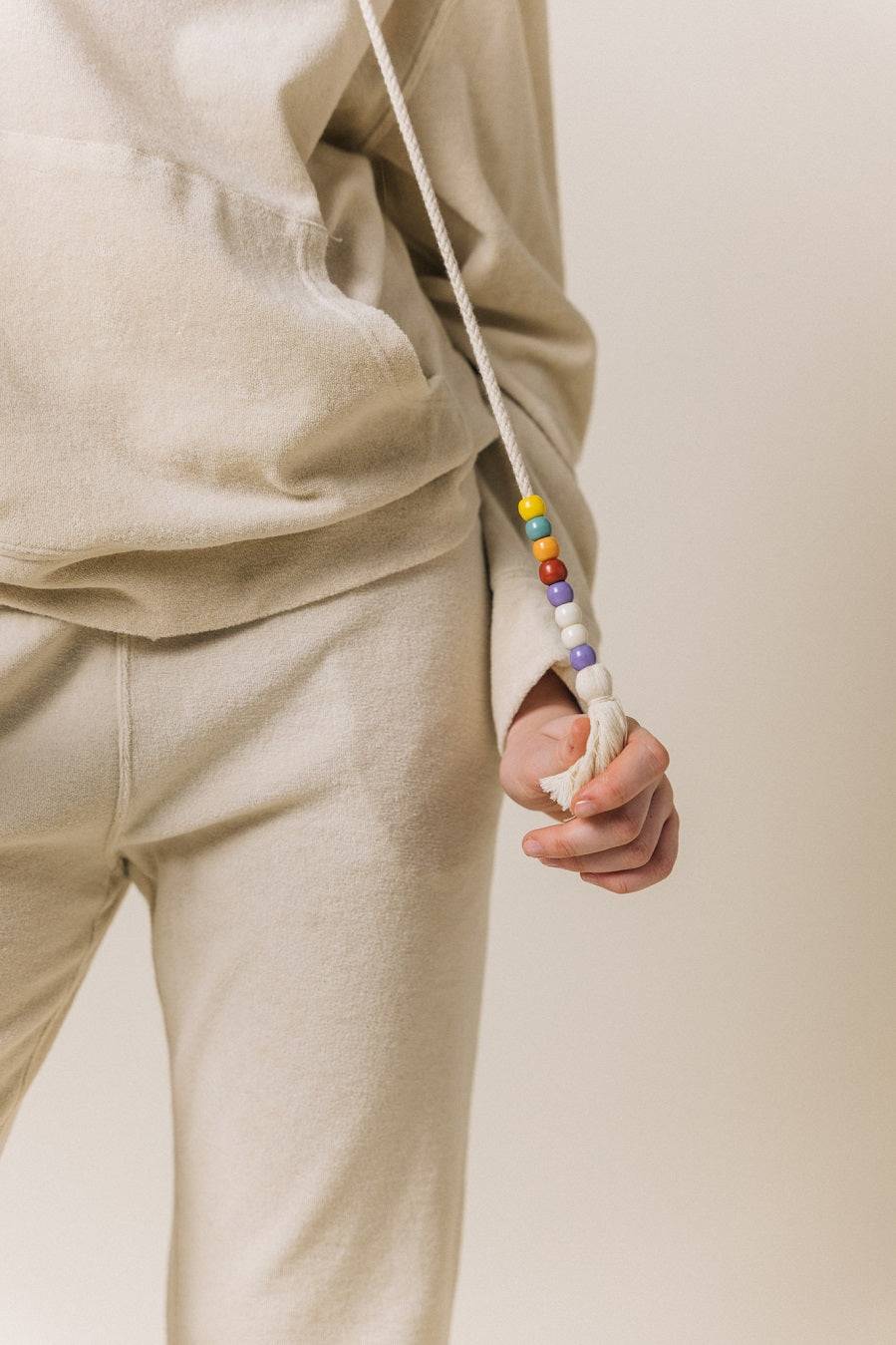 Liv Bergen Hoodie California in creme Sonderangebot der Fabrik