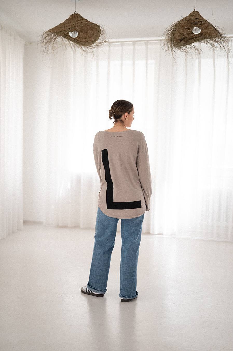 Liv Bergen Longsleeve L in grey 50% Rabatt mit kostenlosem Versand