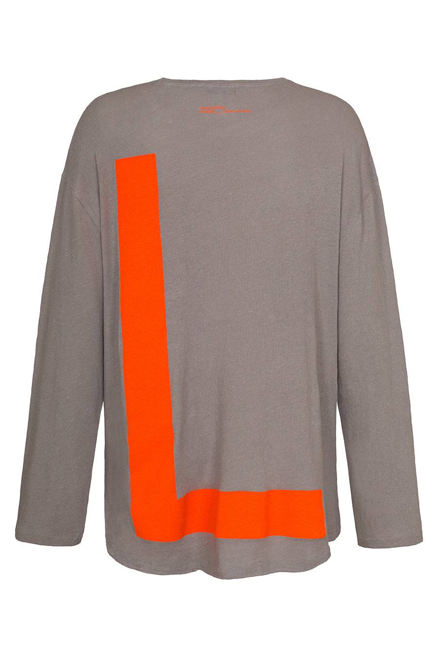 Liv Bergen Shirt L in washed grey Fabrikladen