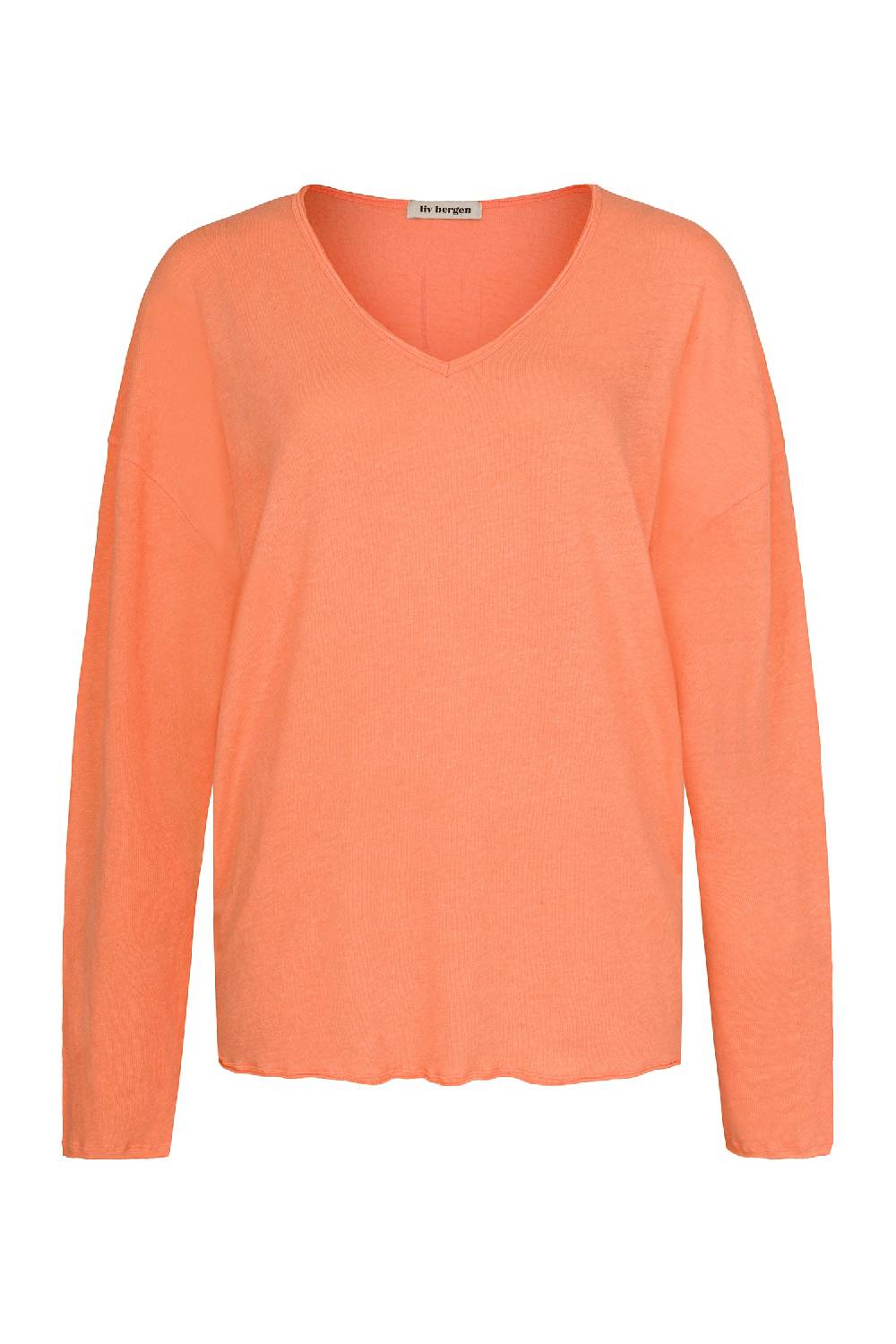 Liv Bergen Longsleeve SUN in neon orange Verkauf