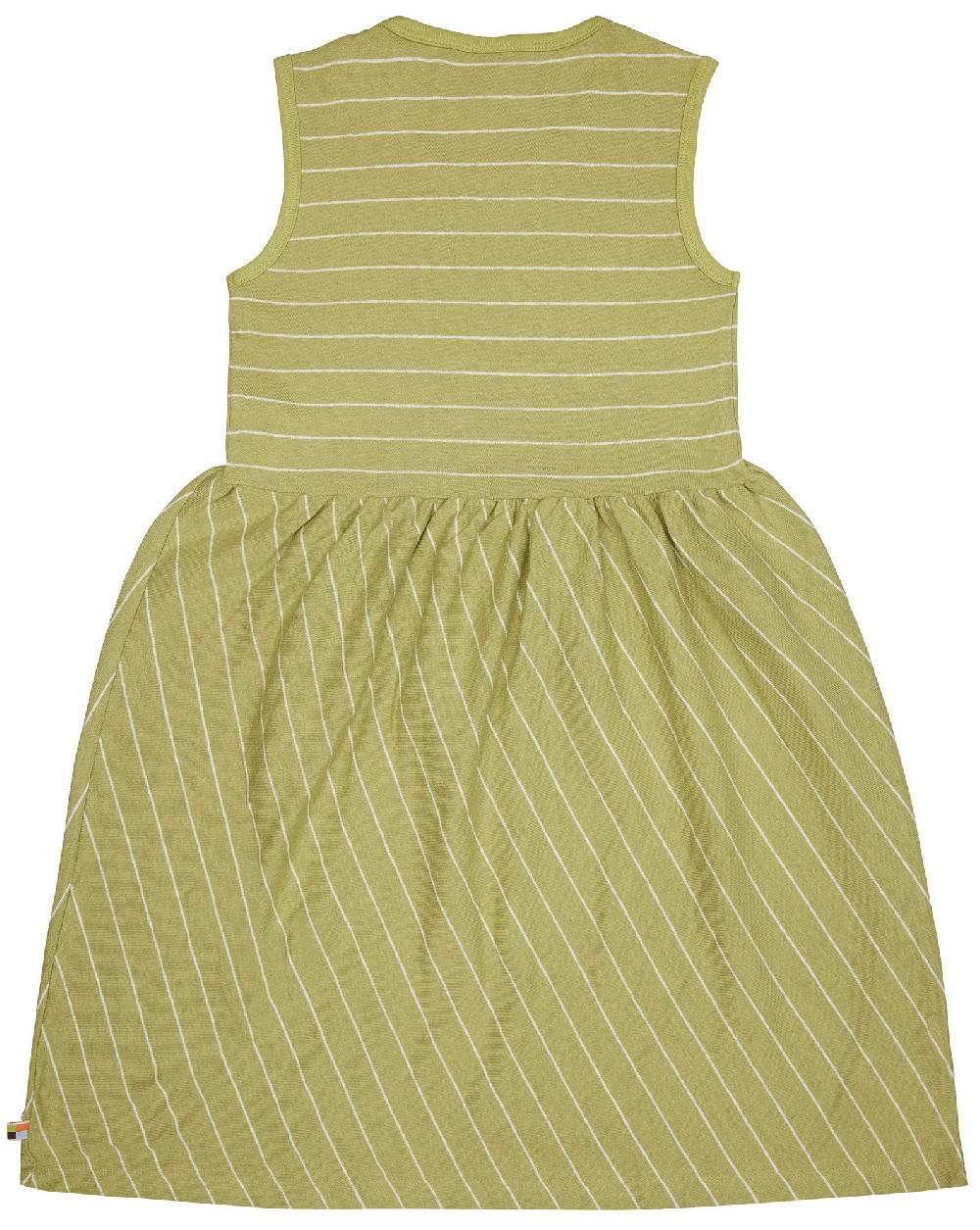Loud Proud Kleid Streifen mit Leinen Sonderangebot