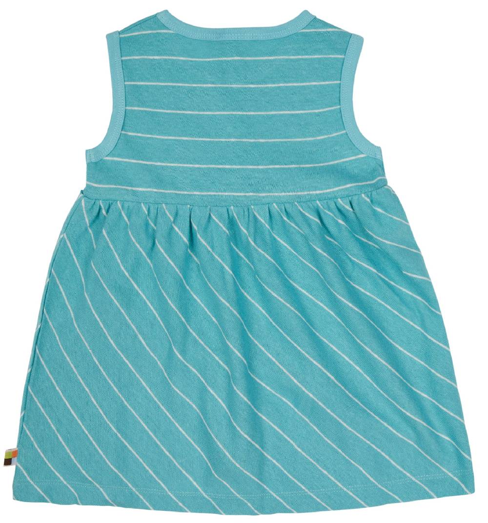 Loud Proud Kleid Streifen mit Leinen Versandkostenfrei