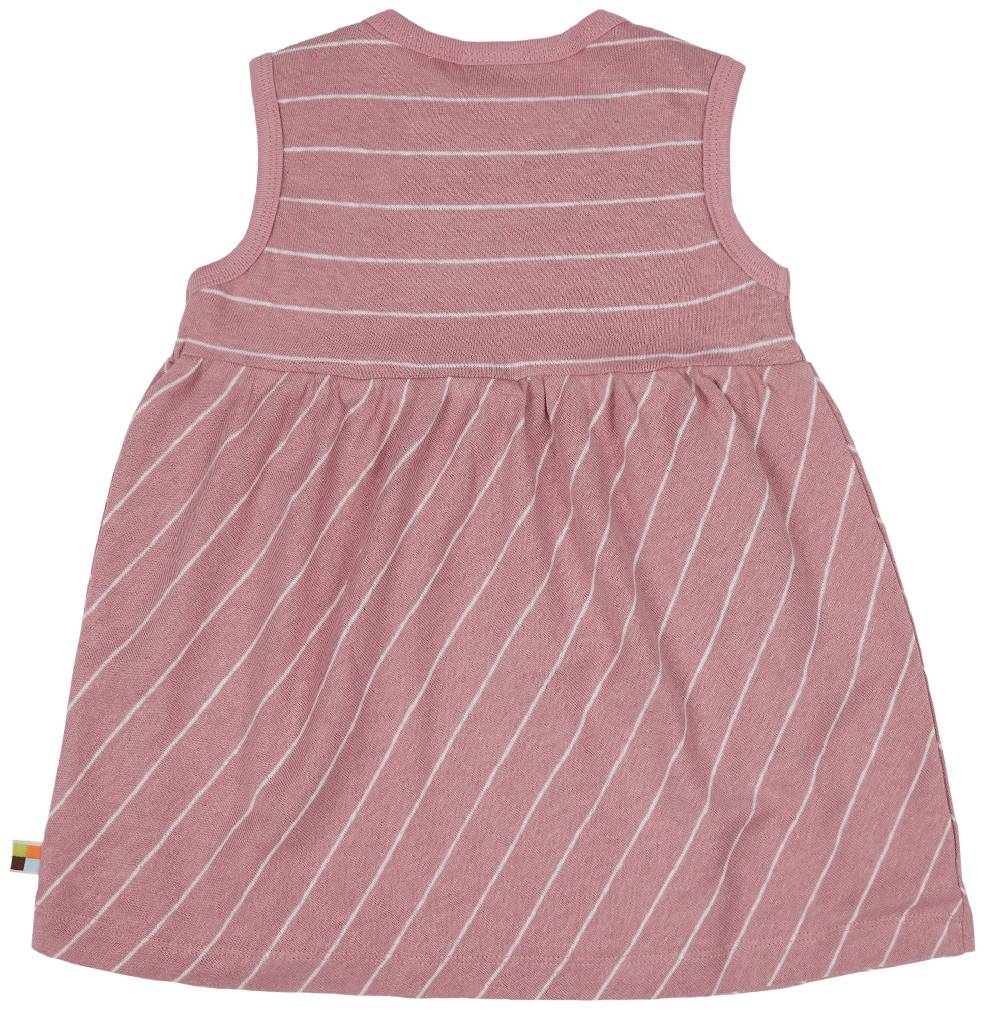 Loud Proud Kleid Streifen mit Leinen Begrenztes Angebot