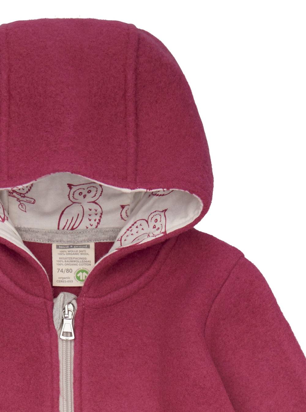 Loud Proud Wollfleece-Overall Neueste Mode