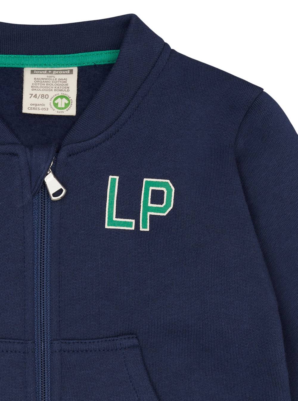 Loud Proud College-Sweatjacke Nur für heute