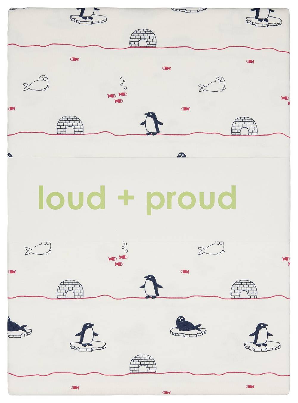 Loud Proud Jersey Bettwäsche-Set für Kinder Günstiger Verkauf