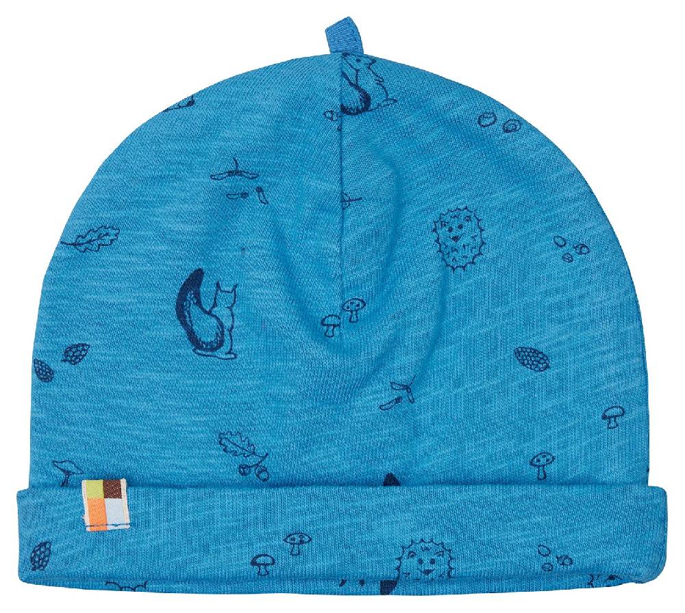 Loud Proud Beanie aus Slub Jersey mit Druck Sonderangebote