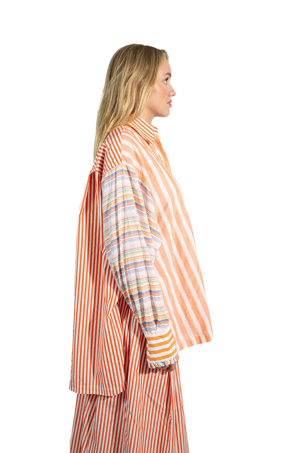 Love Joy Victory RE-BIRTH PATCHWORK BLUSE Strelitza Lagerräumung