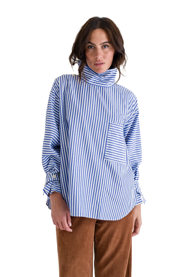 Love Joy Victory Re-birth Patchwork Bluse Rolina Sonderangebot der Fabrik