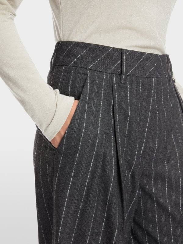 Marc Cain Modell WICHITA Puddle Pants in Streif Letzte 2 Tage