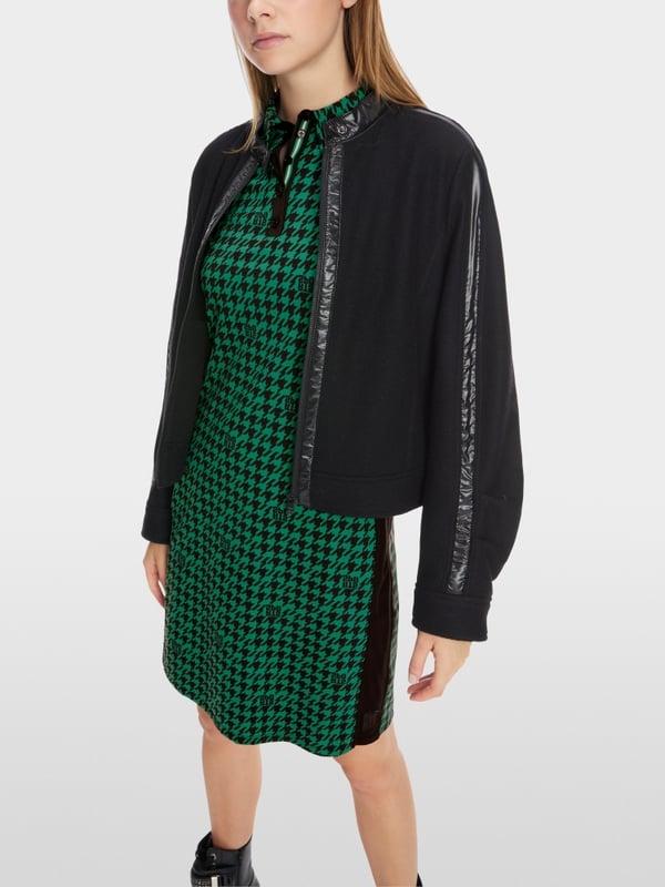 Marc Cain Sportives Hahnentritt-Kleid 50% Rabatt mit kostenlosem Versand