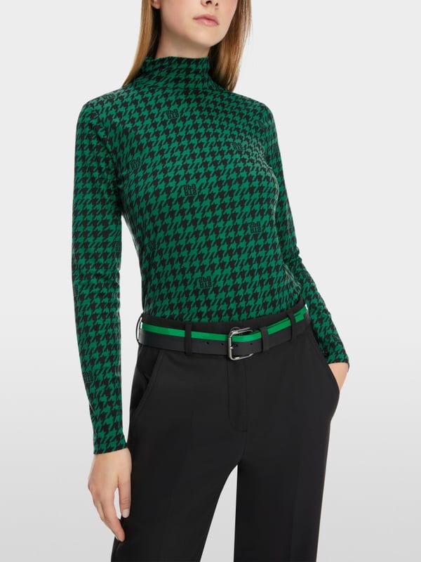Marc Cain T-Shirt im Chickcheck-Dessin Clearance-Verkauf