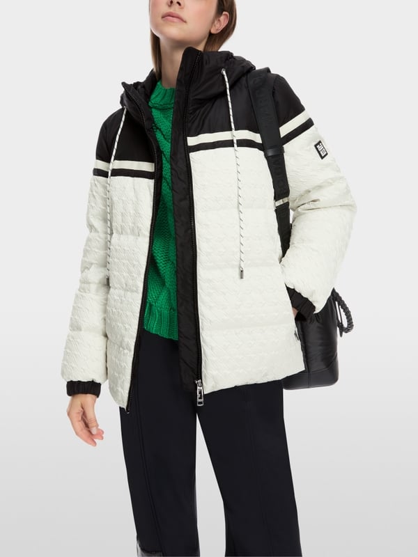 Marc Cain Outdoor-Jacke mit Hahnentritt-Relief Begrenzt auf 3 Tage