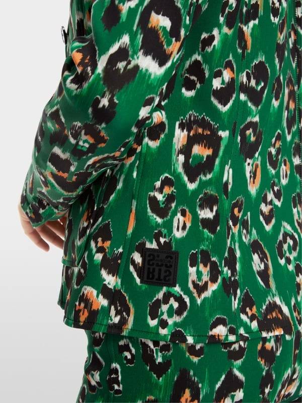Marc Cain Blazer im Greo-Print auf Scuba-Jersey 2025