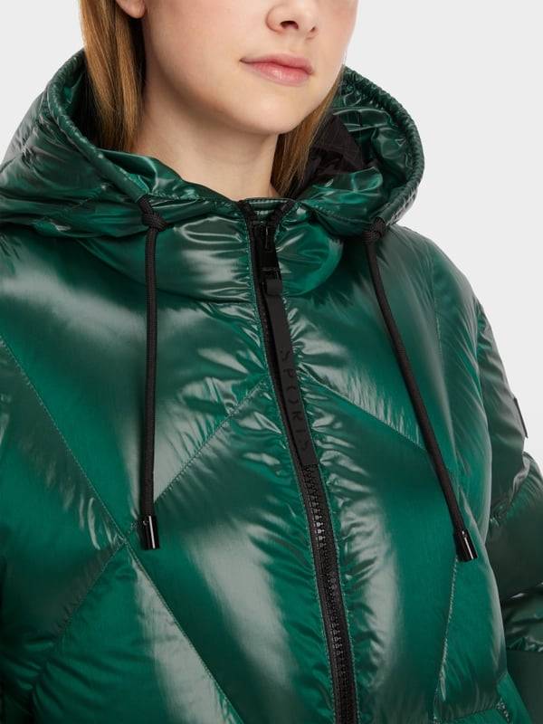 Marc Cain Outdoor-Jacke im shiny Nylon Outlet