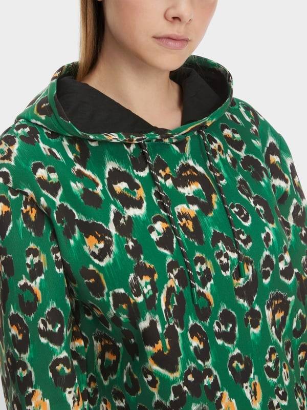 Marc Cain Sweater im Greo-Print auf Scuba-Jersey Verkauf