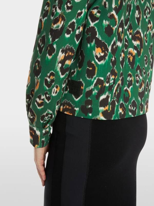 Marc Cain Sweater im Greo-Print auf Scuba-Jersey Verkauf