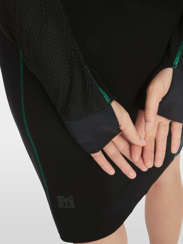 Marc Cain Kleid "Rethink Together" mit Mesh Angebote