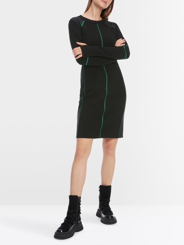 Marc Cain Kleid "Rethink Together" mit Mesh Angebote