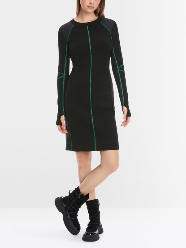 Marc Cain Kleid "Rethink Together" mit Mesh Angebote