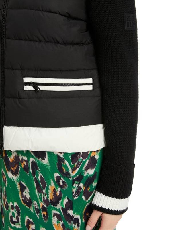 Marc Cain Material-Mix-Jacke "Rethink Together" Schlussverkauf