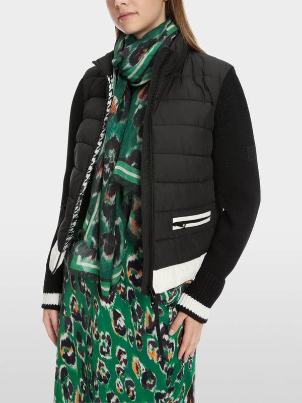 Marc Cain Material-Mix-Jacke "Rethink Together" Schlussverkauf
