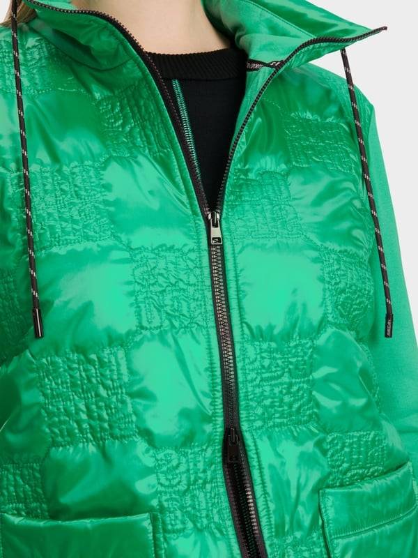 Marc Cain Wattierte Jacke mit gestepptem Oberstoff Exklusivangebot