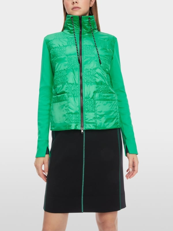 Marc Cain Wattierte Jacke mit gestepptem Oberstoff Exklusivangebot