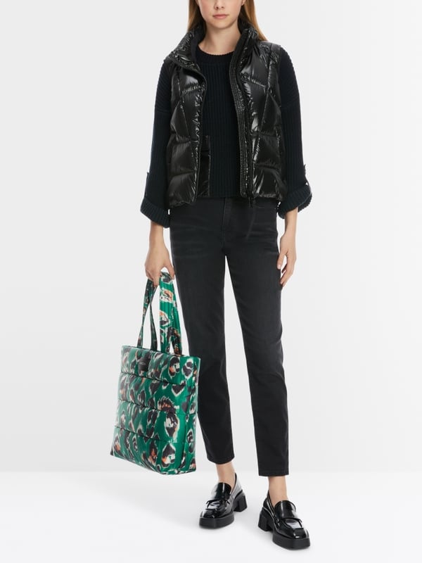 Marc Cain Padded Weste mit Stehkragen Weihnachtsangebot