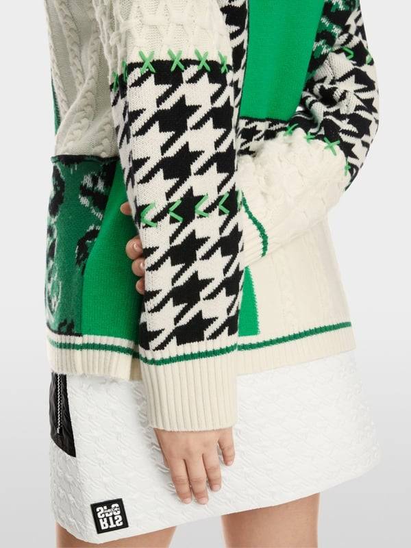 Marc Cain Muster-Mix-Cardigan aus Wolle Muttertagsangebot