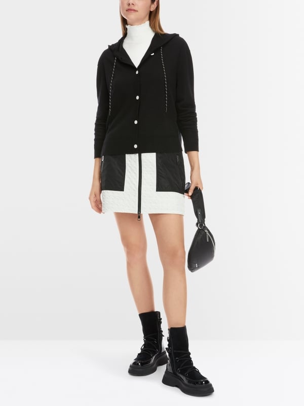 Marc Cain Cardigan-Hoodie "Rethink Together" Valentinstagsangebot