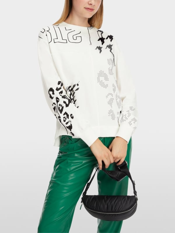 Marc Cain Sweatshirt im Muster-Mix Kauf eins, bekomm eins gratis