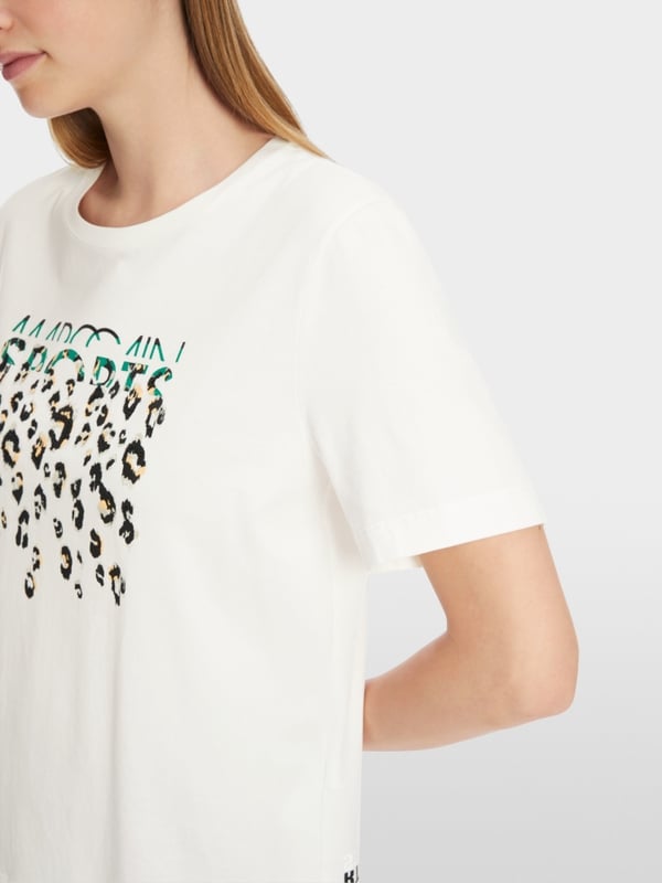 Marc Cain T-Shirt mit Greo-Print Riesige Ersparnisse