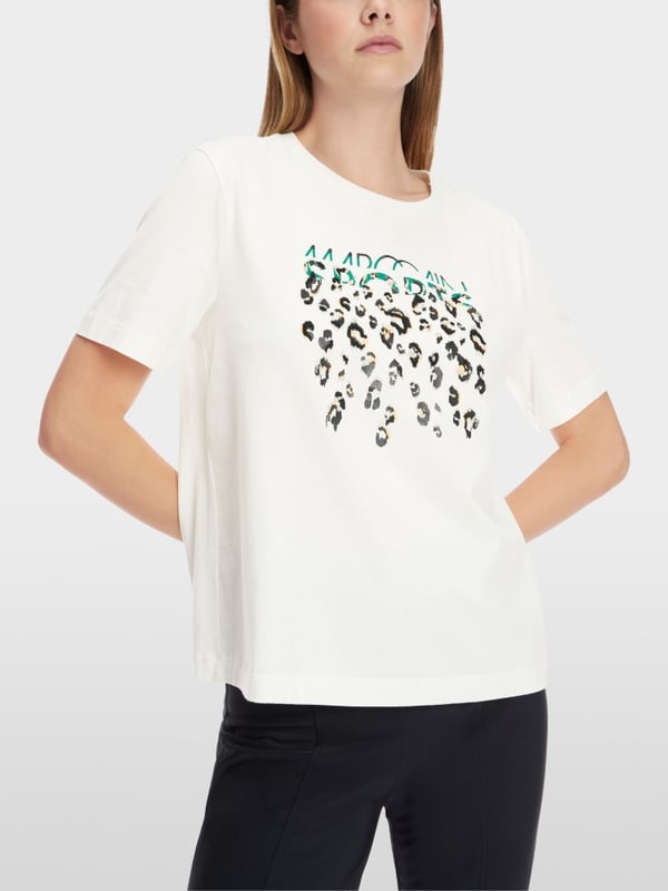 Marc Cain T-Shirt mit Greo-Print Riesige Ersparnisse
