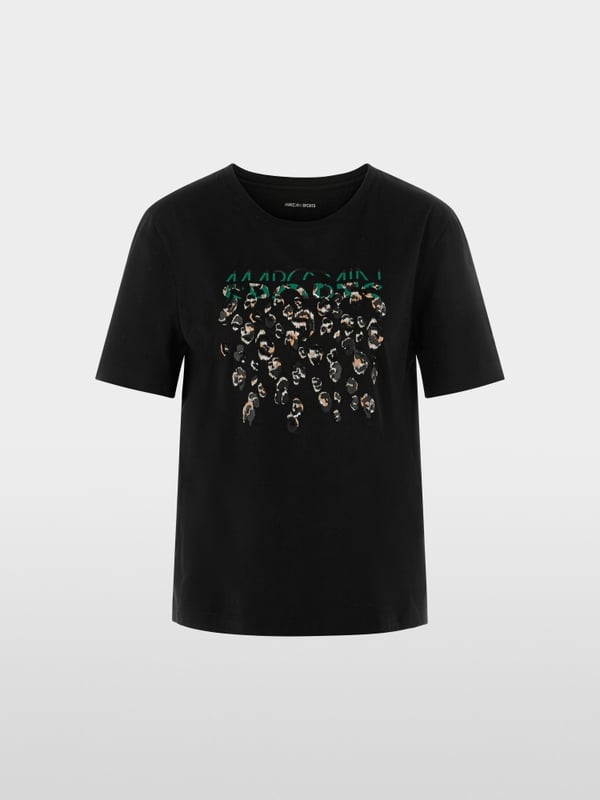 Marc Cain T-Shirt mit Greo-Print VIP-Rabatte