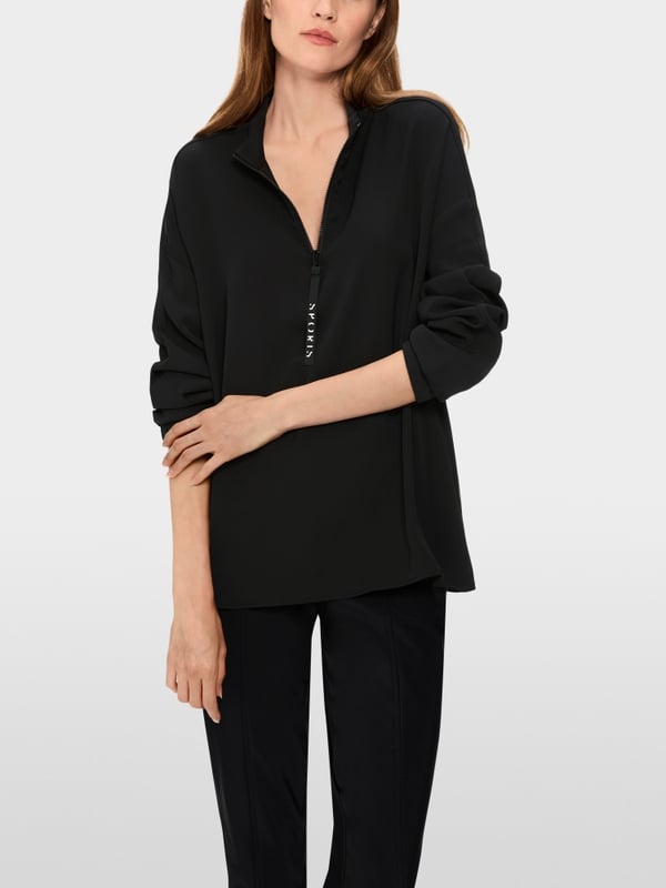 Marc Cain Schlupf-Bluse mit Reißverschluss Letzter Tag