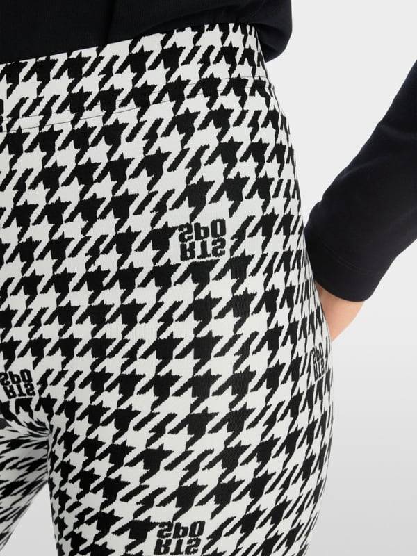 Marc Cain Chickcheck-Leggings aus Techno-Stretch Nur für heute