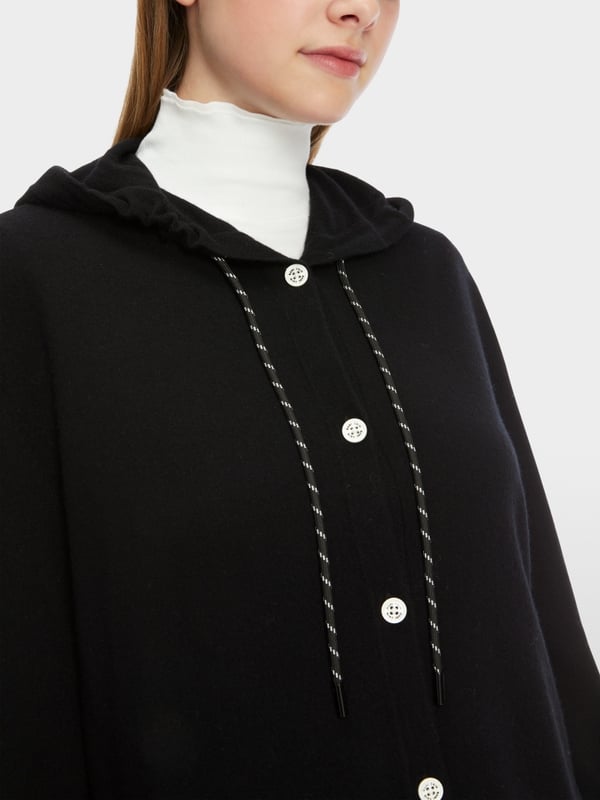 Marc Cain Cardigan-Hoodie "Rethink Together" Black Friday Preise