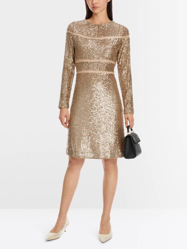 Marc Cain Pailletten-Kleid Limitierter Zeitrabatt